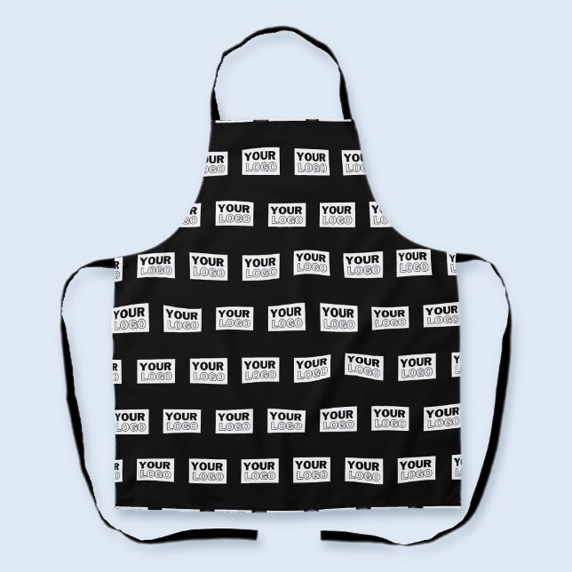 Your Logo or Design | Editable Colour Background  Apron (Creator Uploaded)