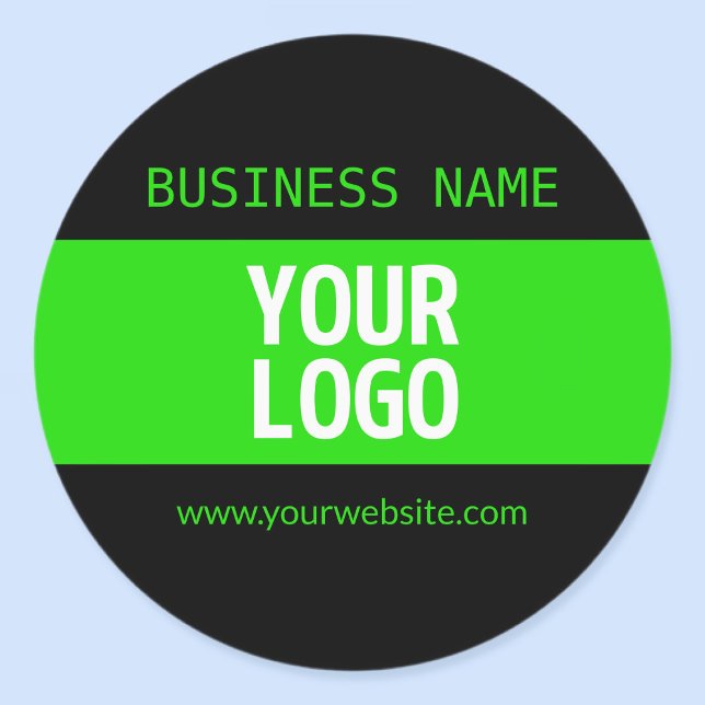 Your Logo or Image | Black & Bright Green (Creator Uploaded)