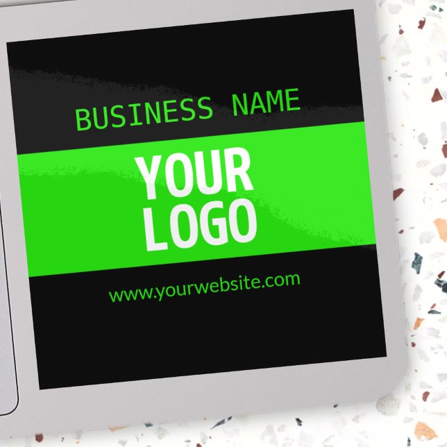 Your Logo or Image | Black & Bright Green (Creator Uploaded)