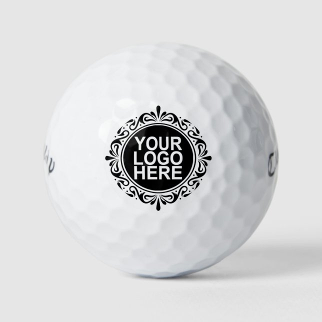 Your Logo Or Image Personalised Golf Balls (Front)