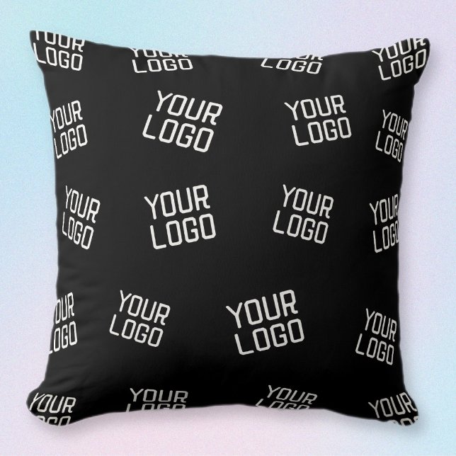 Your Logo or Image | Randomised Looking Template Cushion (Creator Uploaded)
