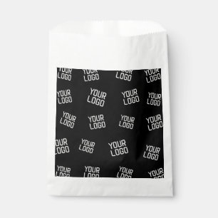 Your Logo or Image Randomised Looking Template Favour Bags