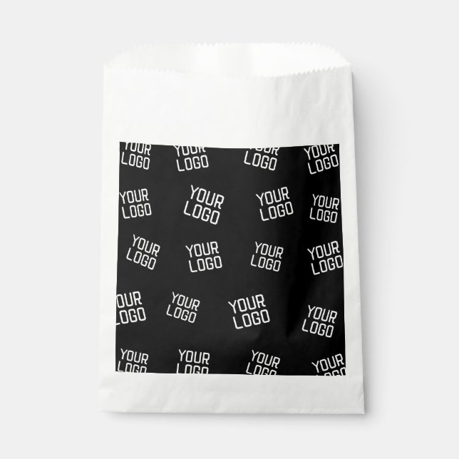 Your Logo or Image | Randomised Looking Template Favour Bags (Front)