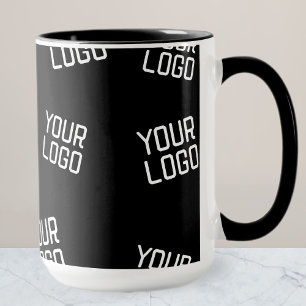 Your Logo or Image   Randomised Looking Template Mug