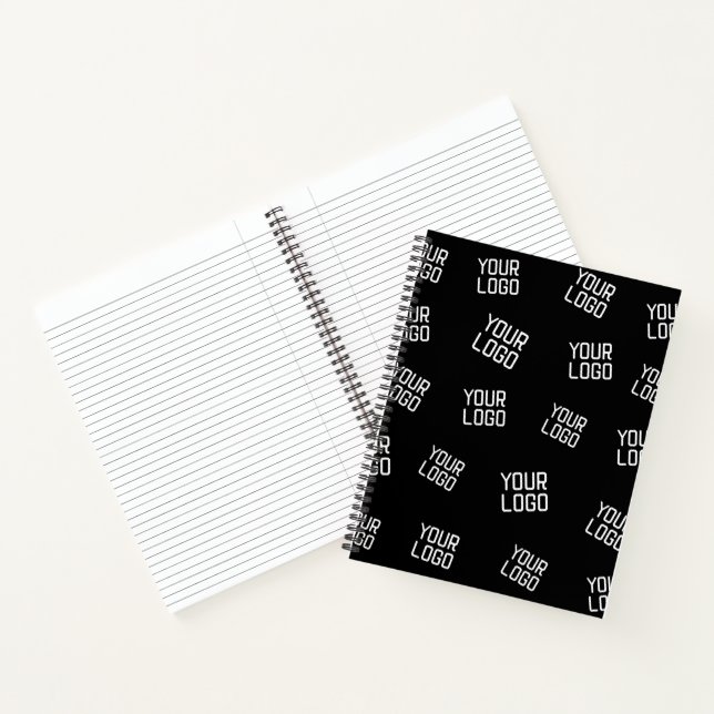 Your Logo or Image | Randomised Looking Template Notebook (Inside)