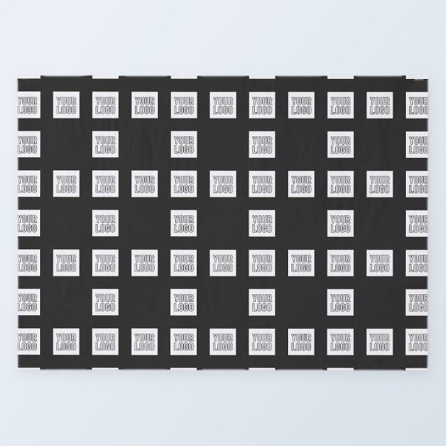 Your Logo or Image Unique Repeating Pattern Tissue Paper (Creator Uploaded)