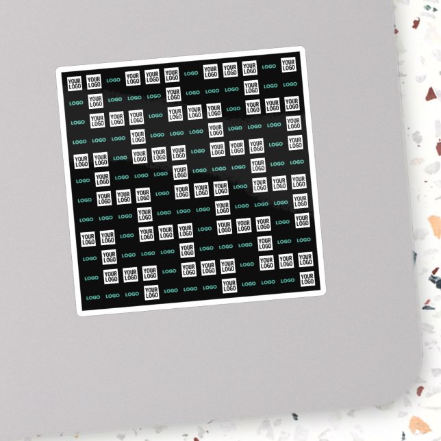 Your Logo or Image | Zig Zag Pattern w/Two Images (Creator Uploaded)