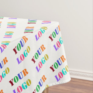 Your Logo or Photo Promotional Business Tablecloth