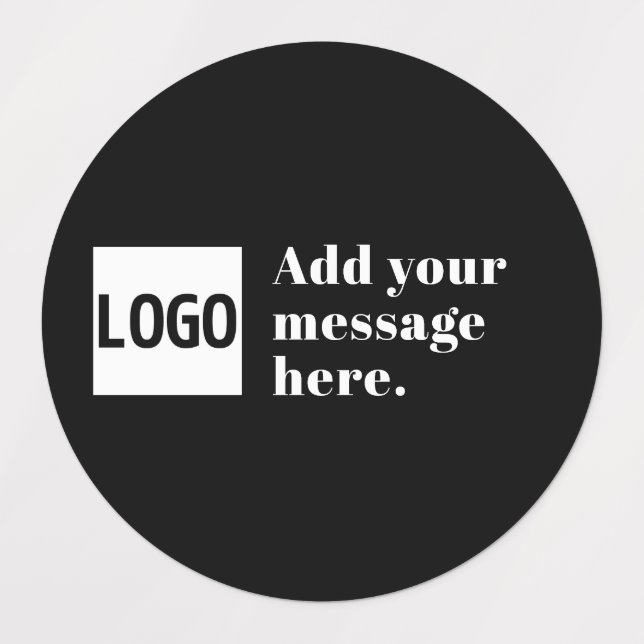Your Logo or Uploaded Image & Editable Retro Text (Design 2)