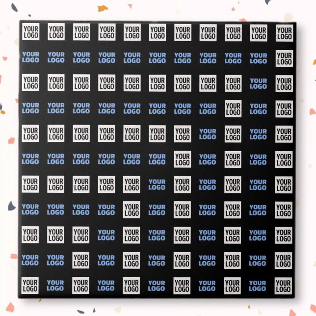 Your Logo or Uploaded Image | Geometric Pattern  Tile (Creator Uploaded)