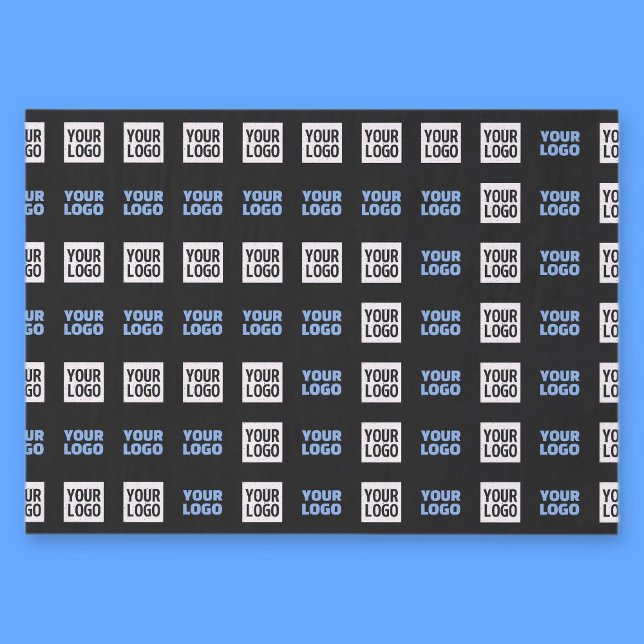 Your Logo or Uploaded Image | Geometric Pattern  Tissue Paper (Creator Uploaded)