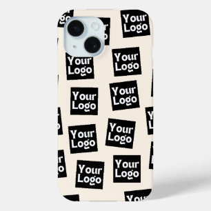 Your Logo/other Uploaded Image   Random Placement iPhone 15 Case