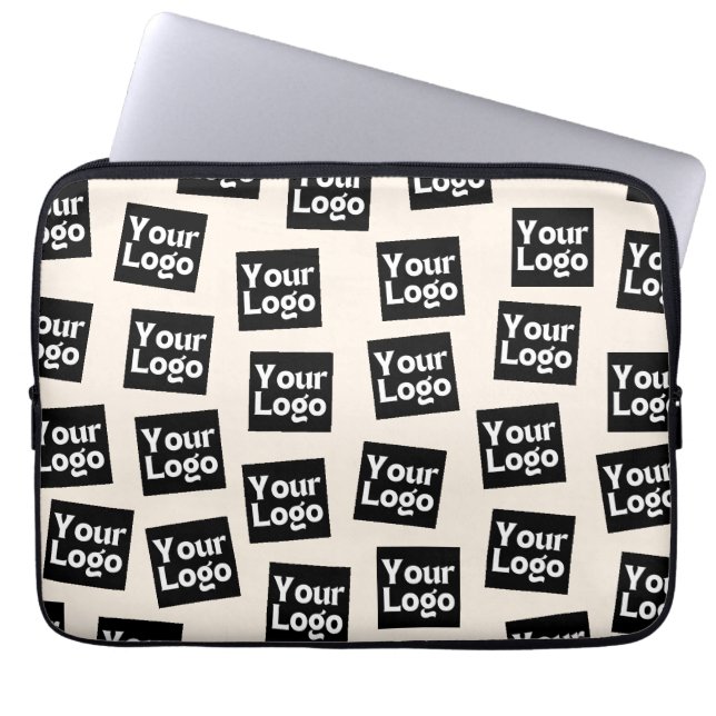 Your Logo/other Uploaded Image | Random Placement Laptop Sleeve (Front)