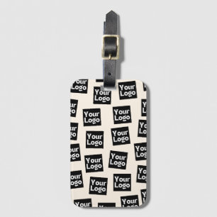 Your Logo/other Uploaded Image   Random Placement Luggage Tag
