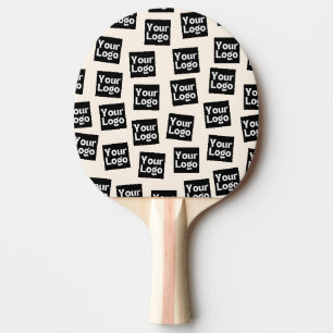 Your Logo/other Uploaded Image Random Placement Ping Pong Paddle