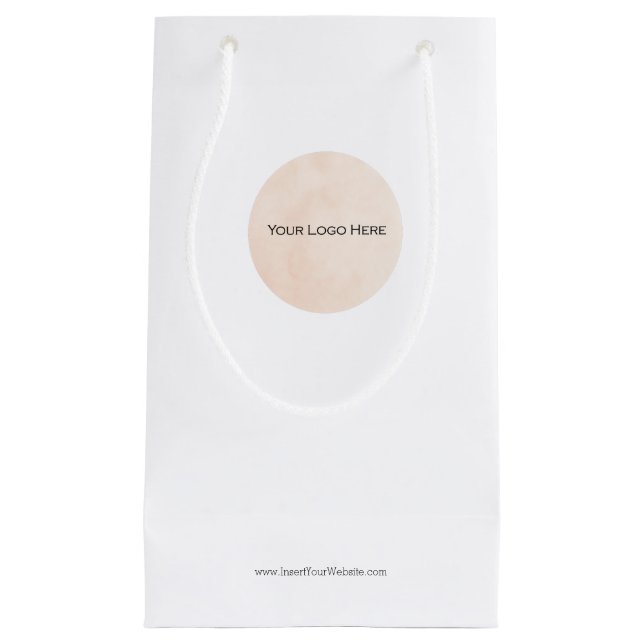 Your Logo Paper Gift Bag (Front)