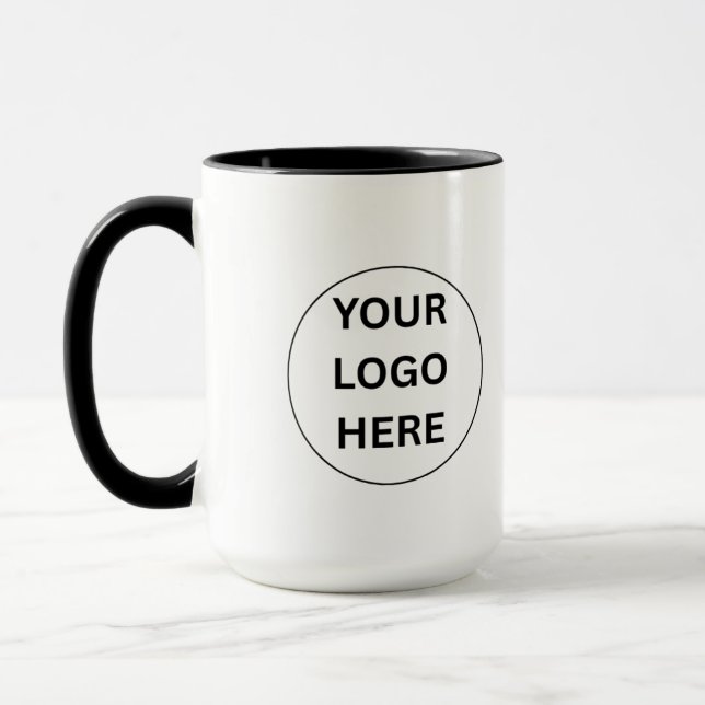 Your Logo Personalised Custom Mug (Left)