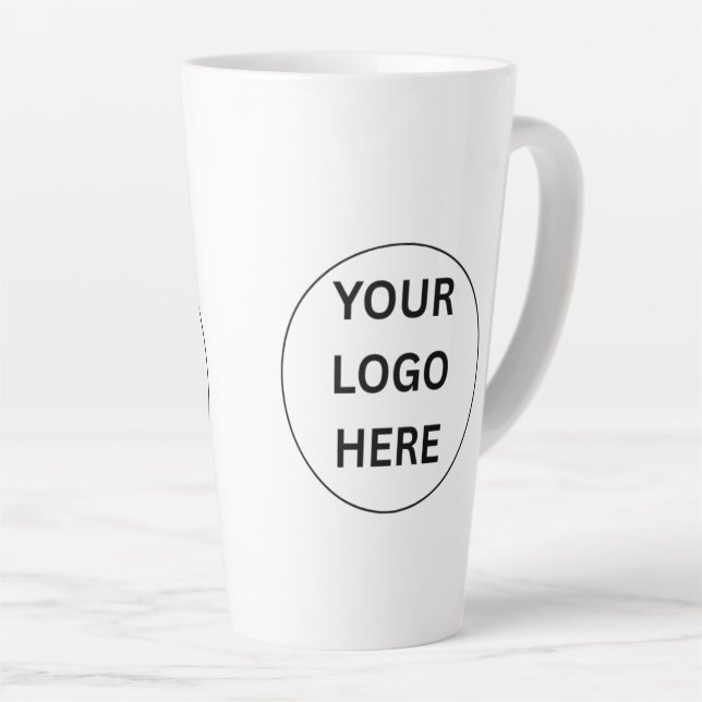Your Logo Personalised Custom Mug (Right Angle)
