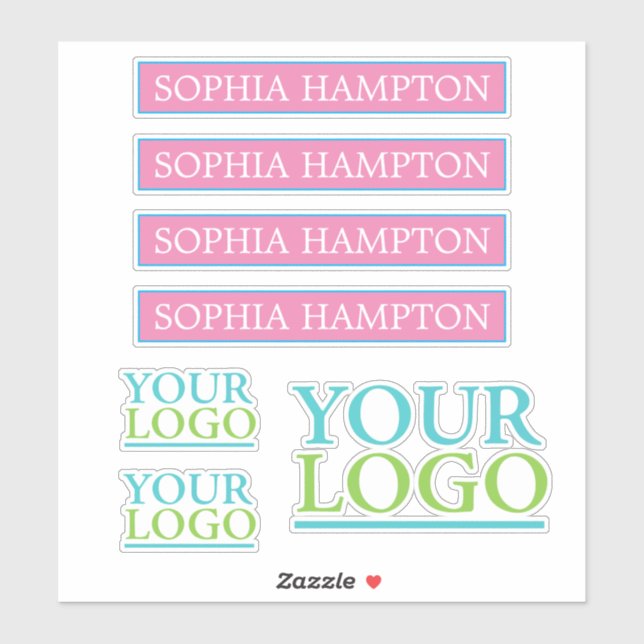 Your Logo/Photo/Art, Name, DIY (Sheet)
