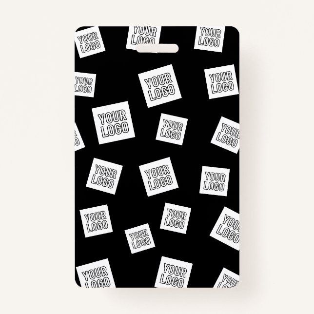 Your Logo, Photo or other Image | Random Placement ID Badge (Front)