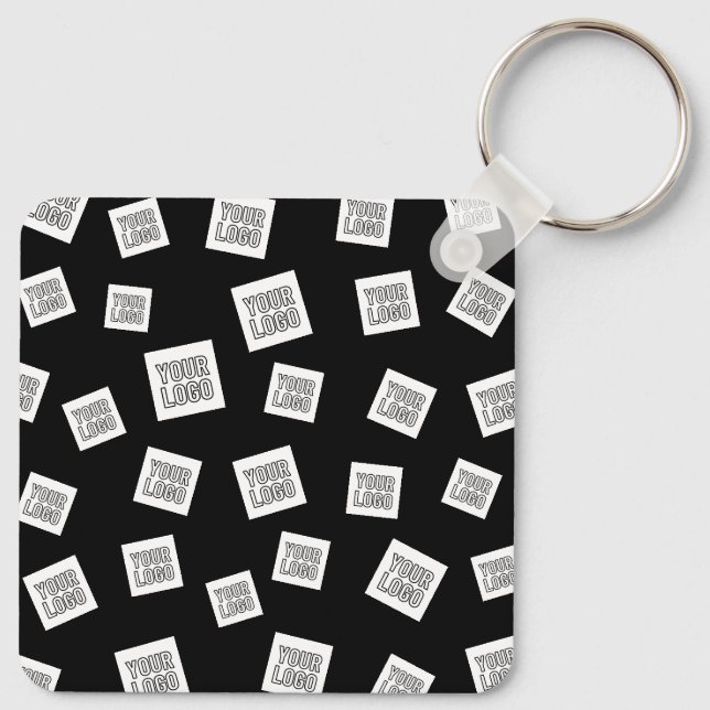 Your Logo, Photo or other Image | Random Placement Key Ring (Back)