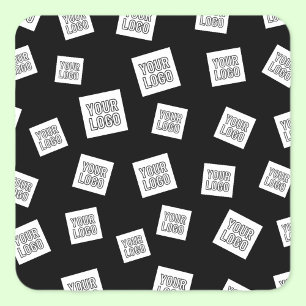 Your Logo, Photo or other Image Random Placement Square Sticker