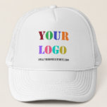 Your Logo Photo Promotional Business Trucker Hat<br><div class="desc">Custom Logo and Text Promotional Business Personalized  - Add Your Logo / Image and Text / Information - Resize and move elements with customization tool. Please use your logo - image that does not infringe anyone's Copyright !!
Good Luck - Be Happy :)</div>