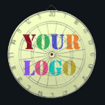Your Logo Photo Promotional Dart Board<br><div class="desc">Your Colours - Custom Logo Your Business Promotional Personalised Gift - Make Unique Your Own Design - Add Your Logo / Image / Text / more - Resize and move or remove and add elements / image with customisation tool. Choose / add your favourite background / text colours ! Good...</div>