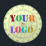 Your Logo Photo Promotional Dart Board<br><div class="desc">Your Colours - Custom Logo Your Business Promotional Personalised Gift - Make Unique Your Own Design - Add Your Logo / Image / Text / more - Resize and move or remove and add elements / image with customisation tool. Choose / add your favourite background / text colours ! Good...</div>