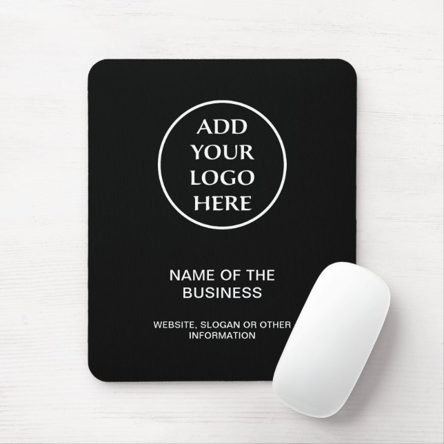 Your Logo Professional Business Company Corporate Mouse Mat (With Mouse)