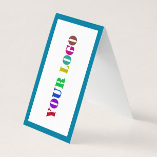 Your Logo Promotional Business Card Custom Colours