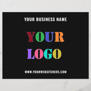 Your Logo Promotional Business Flyer Choose Colour