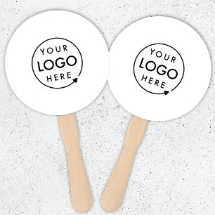 Your Logo   Promotional Modern Corporate Hand Fan