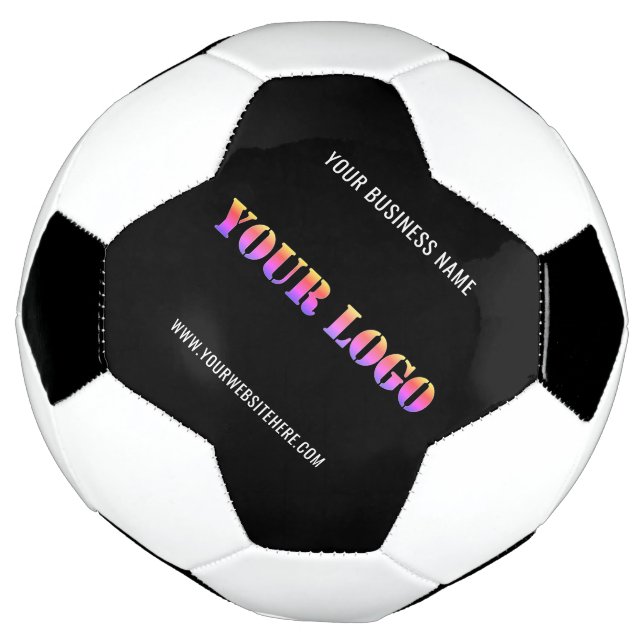 Your Logo Promotional Personalised - Your Colours Football (Rotated)