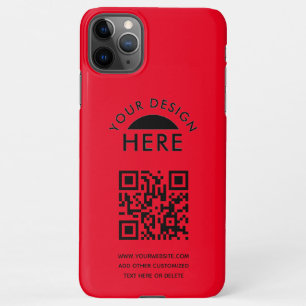Your Logo & QR Code Business Promotiona iPhone Cas iPhone 11Pro Max Case