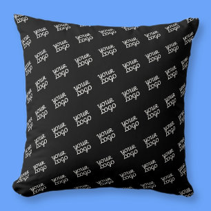 Your Logo Repeated (automatically) Cushion