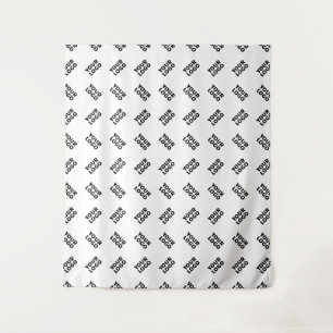 Your Logo   Simple Alternating Repeating Pattern Tapestry