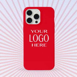 Your Logo   Simple Logo Replacement iPhone 15 Pro Max Case
