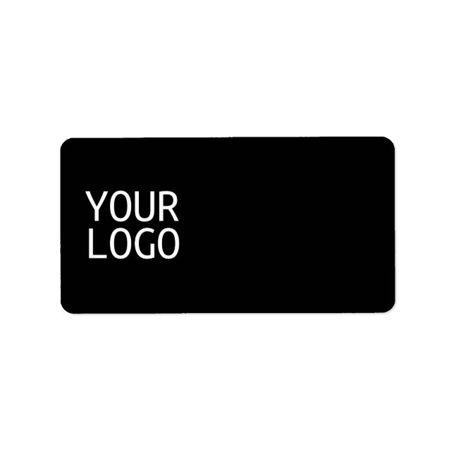 Your Logo | Simple Logo Replacement Label (Front)