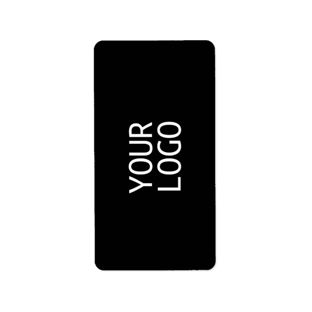 Your Logo | Simple Logo Replacement Label (Front)