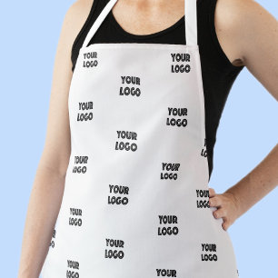 Your Logo   Simple Repeating Logo Replacement Apro Apron