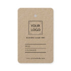Your Logo Social Media Minimal Price Label DIY
