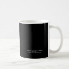 Your Logo Special Colours Black Mugs Template