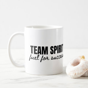 Your Logo Team Spirit Motivational Quote Office Coffee Mug