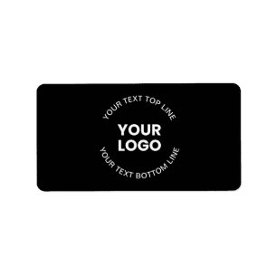 Your Logo & Text   Black Label