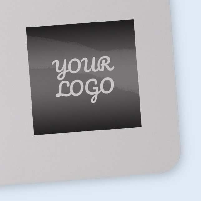 Your Logo & Transparent Grey Editable Colour Ombre (Creator Uploaded)