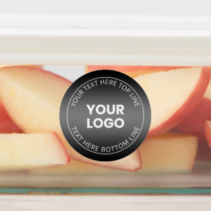 Your Logo w/Editable Black & White Gradient