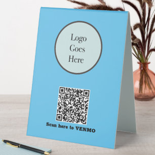 Your Logo with Payment QR Code Small Business  
