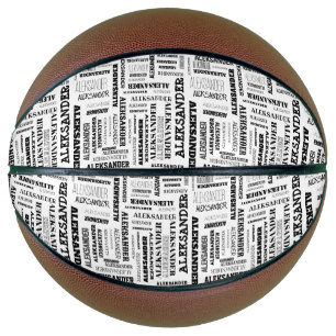 Your (Long) Name is All Over This Basketball