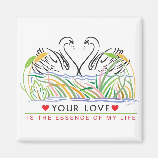 Your Love is essence Magnet (Front)